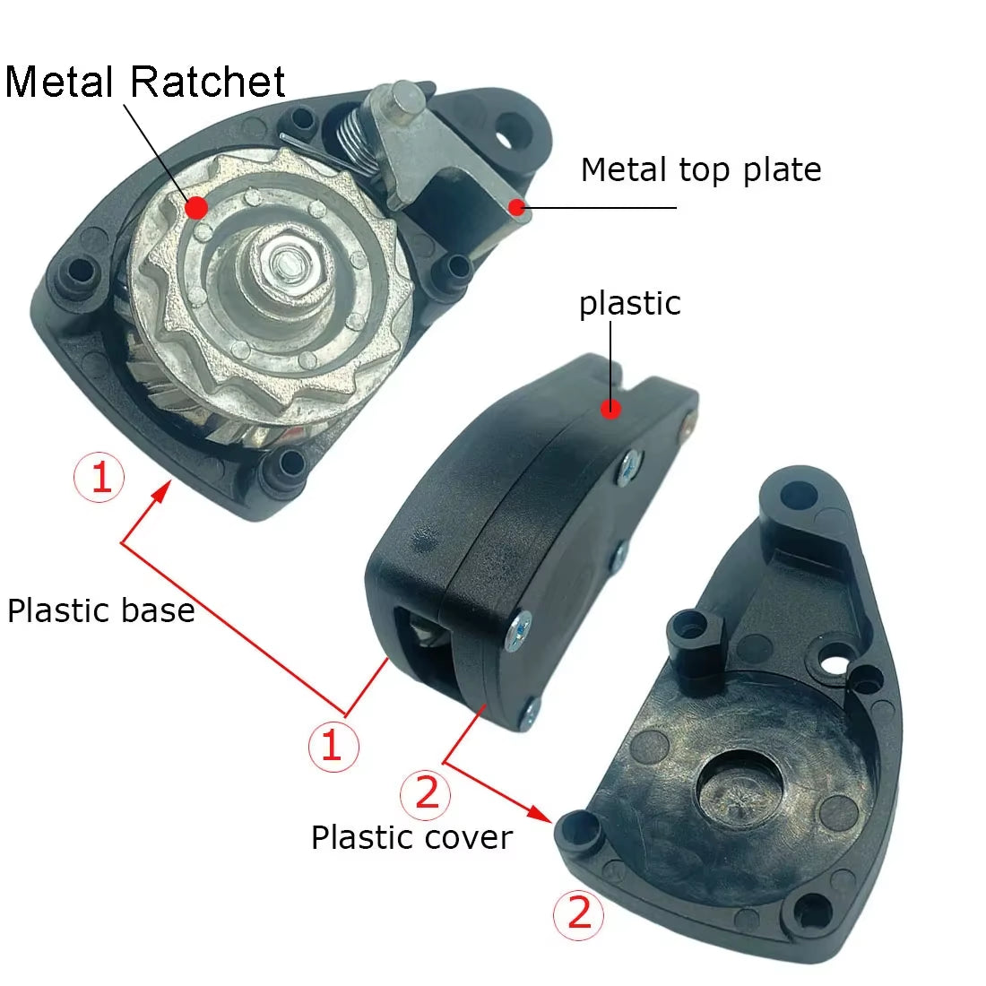 2Pcs 6Mm 5M Outdoor Camping Tent Tie down Rope Heavy Duty Tightener Fastening Wind Rope Buckle Pulley Ratchet Awning Rope Hook